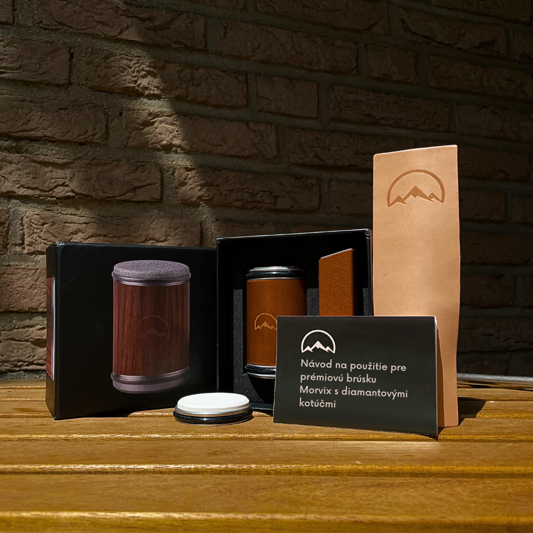 Rotačná Brúska Na Nože s Diamantovým Zrnom – Morvix™