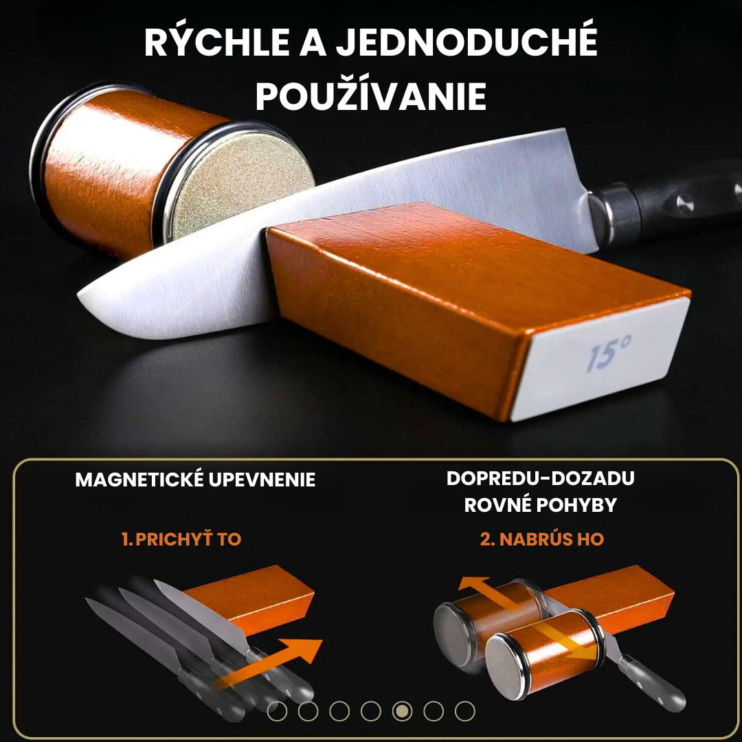 Rotačná Brúska Na Nože s Diamantovým Zrnom – Morvix™